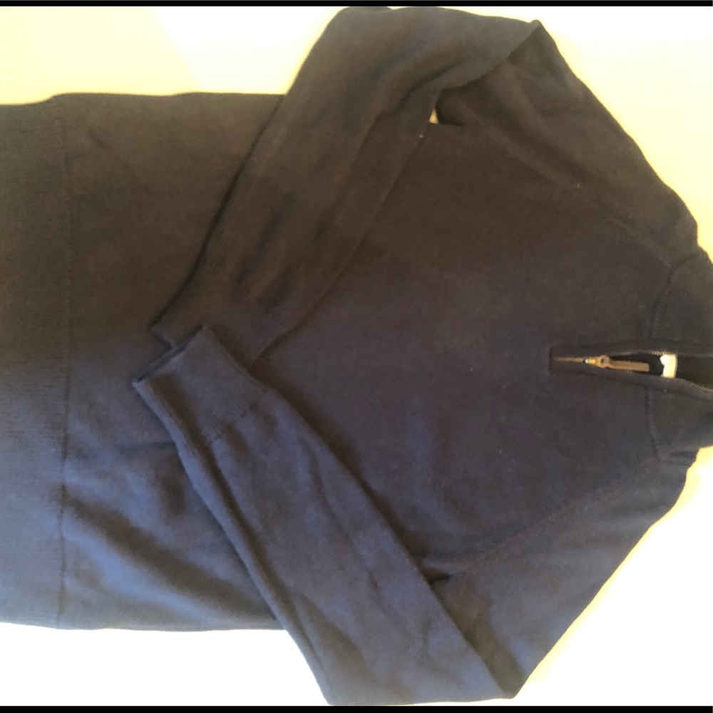 Boys crewcuts navy half-zip sweater size 14